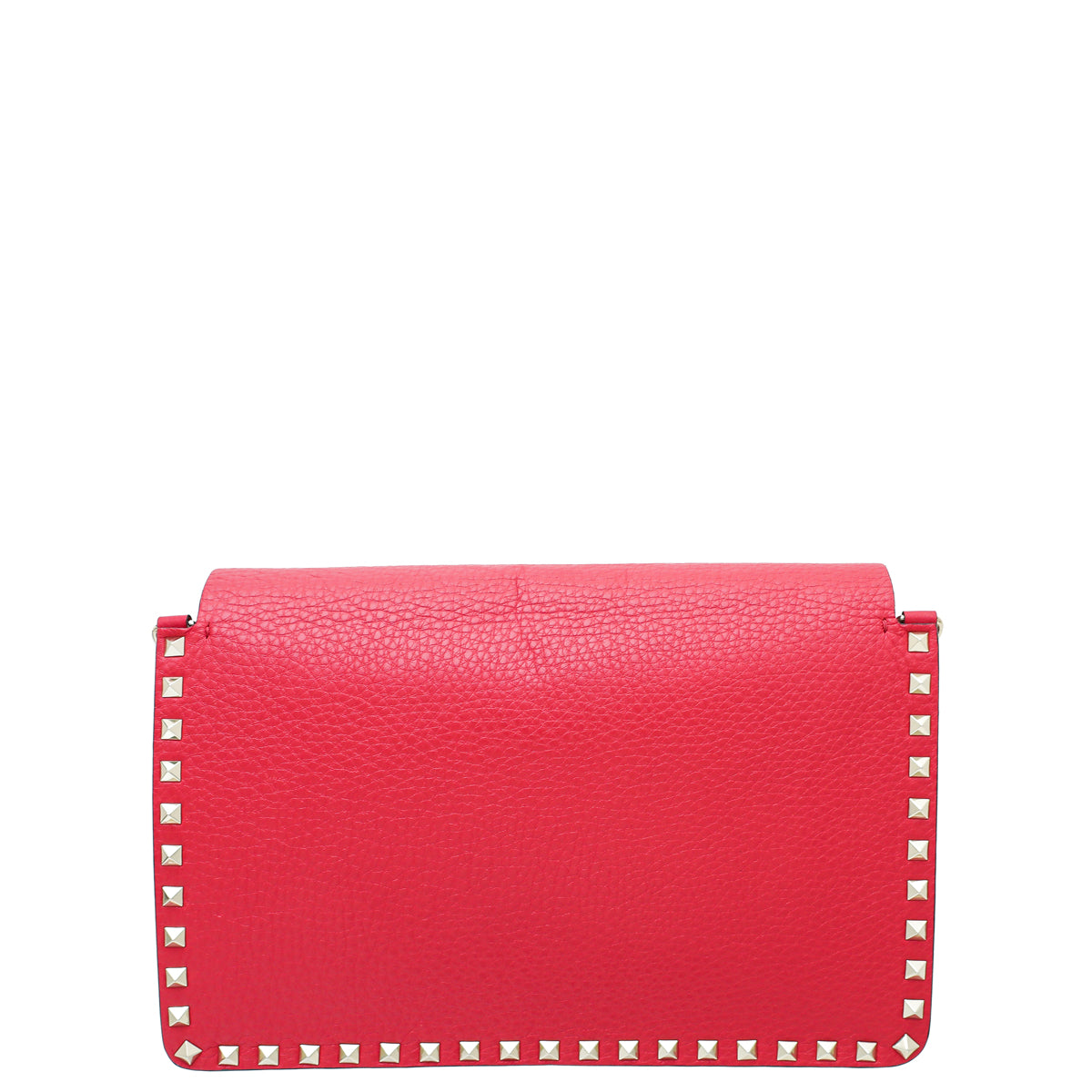 Valentino Red Rockstud Flap Bag-Valentino-THE CLOSET