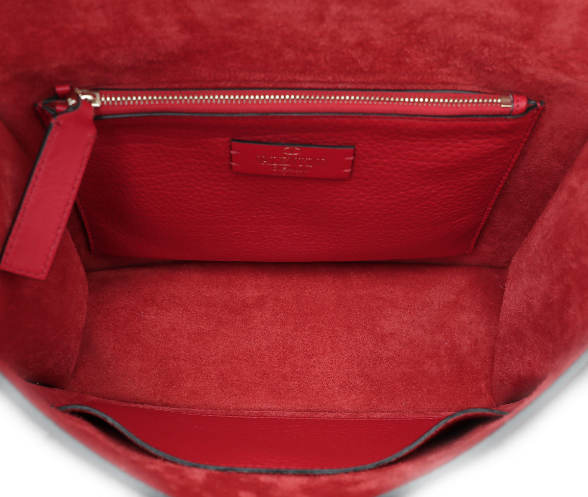 Valentino Red Rockstud Flap Bag