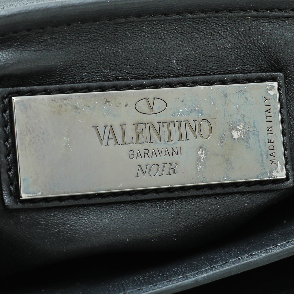 Valentino Black Va Va Voom Chain Shoulder Bag