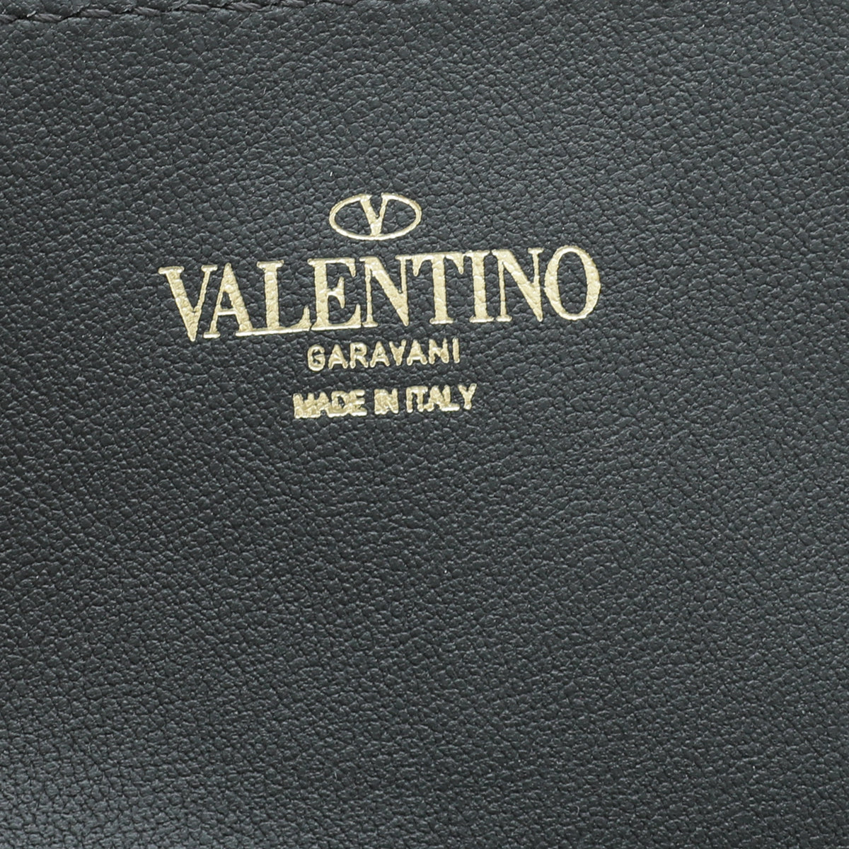 Valentino Black Vlogo Tote Handle Bag