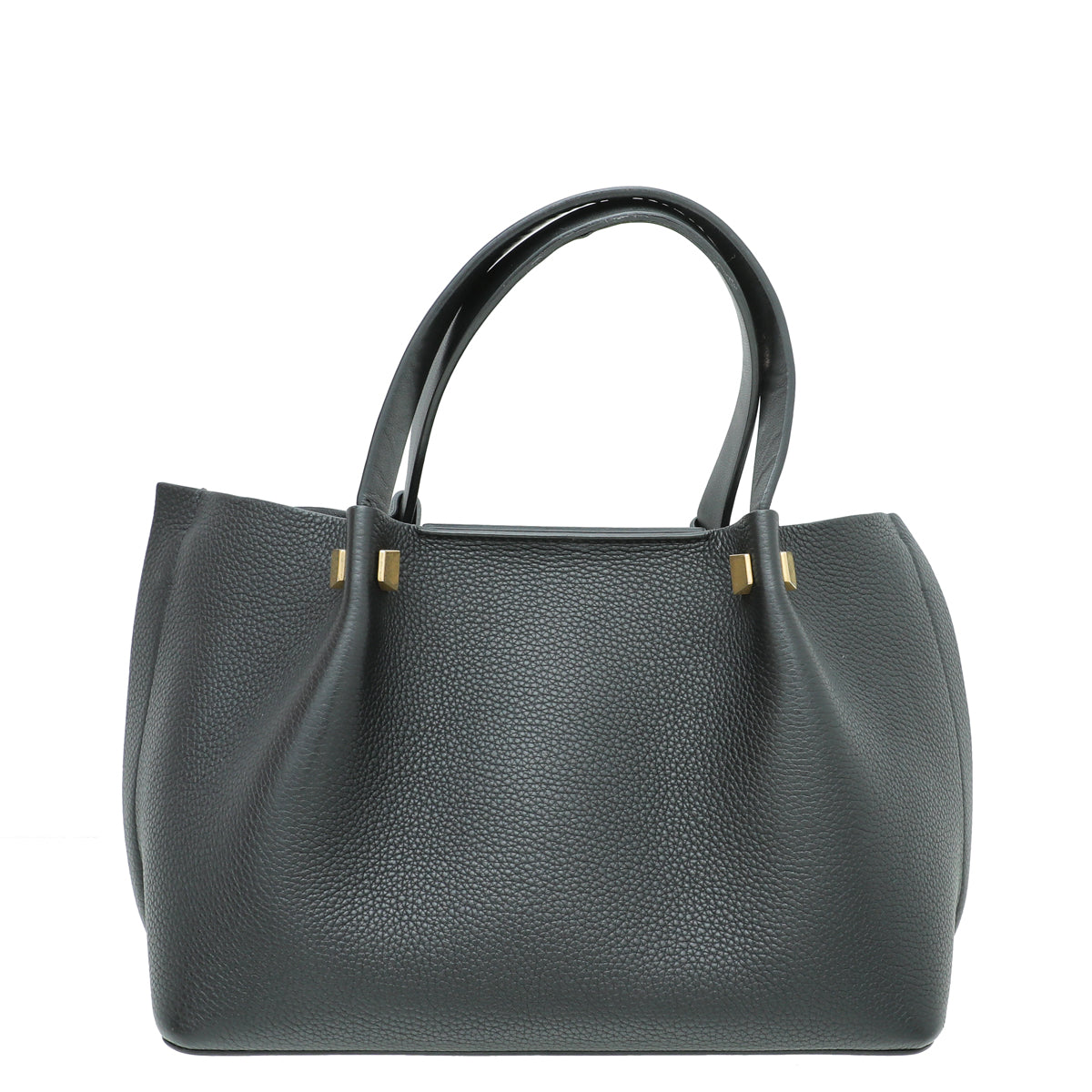 Valentino Black Vlogo Tote Handle Bag-Valentino-THE CLOSET
