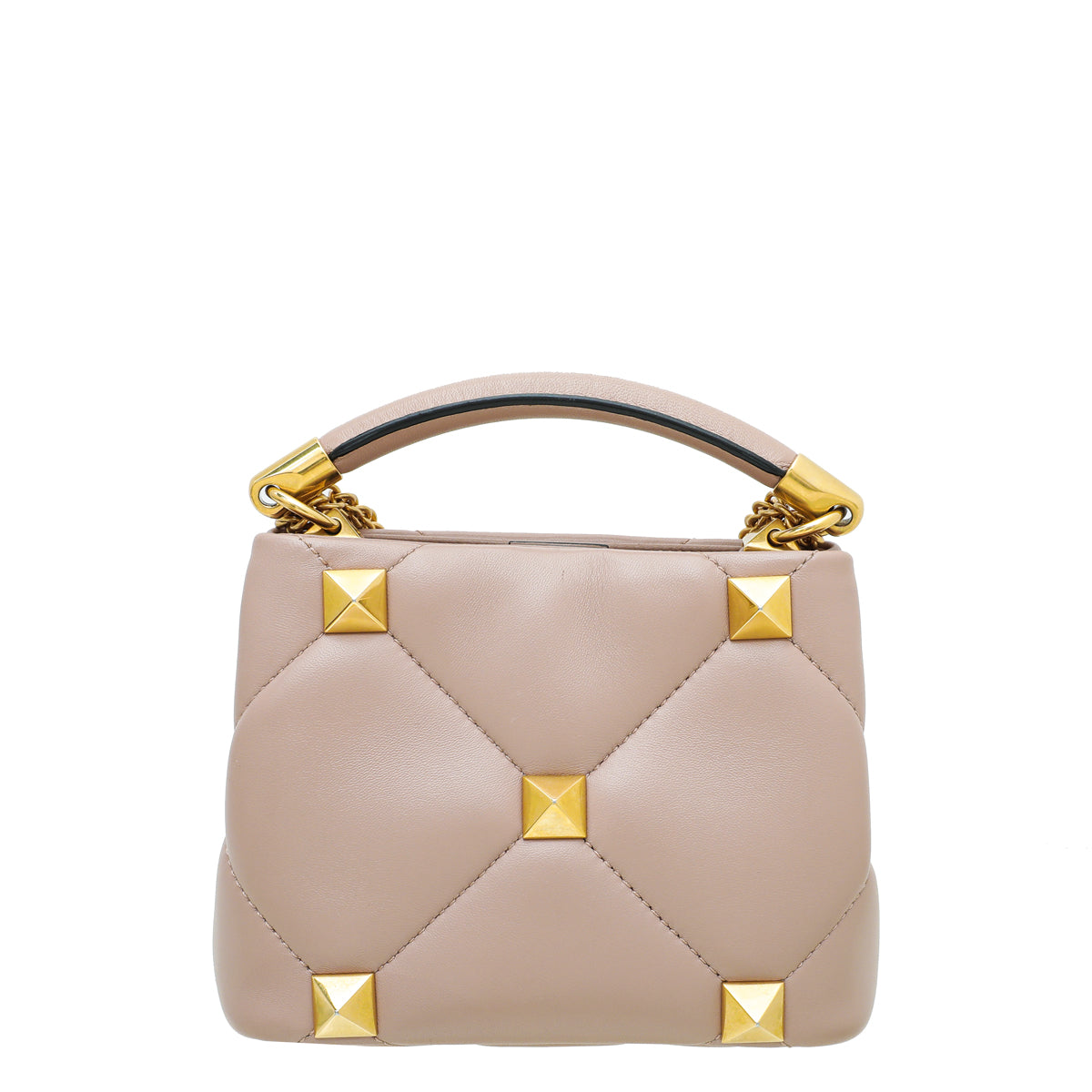 Valentino Rose Cannelle Roman Stud Top Handle Mini Bag