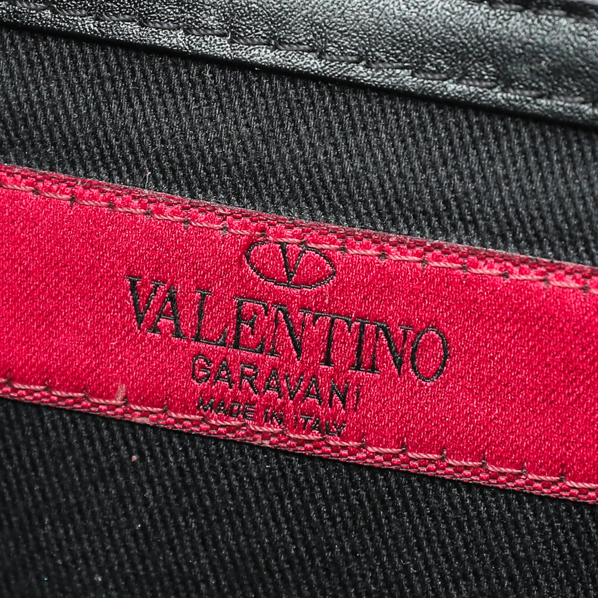 Valentino Black Glam Lock Small Flap Chain Bag