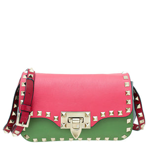 Valentino Multicolor Rockstud Mini Crossbody Bag