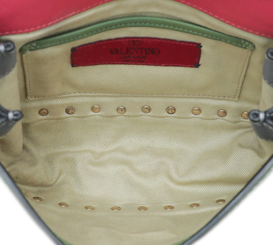 Valentino Multicolor Rockstud Mini Crossbody Bag