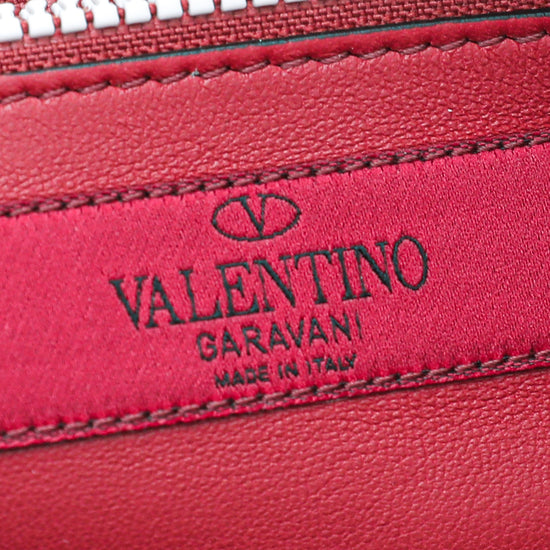 Valentino Bicolor Rockstud Spike Duffle Bag