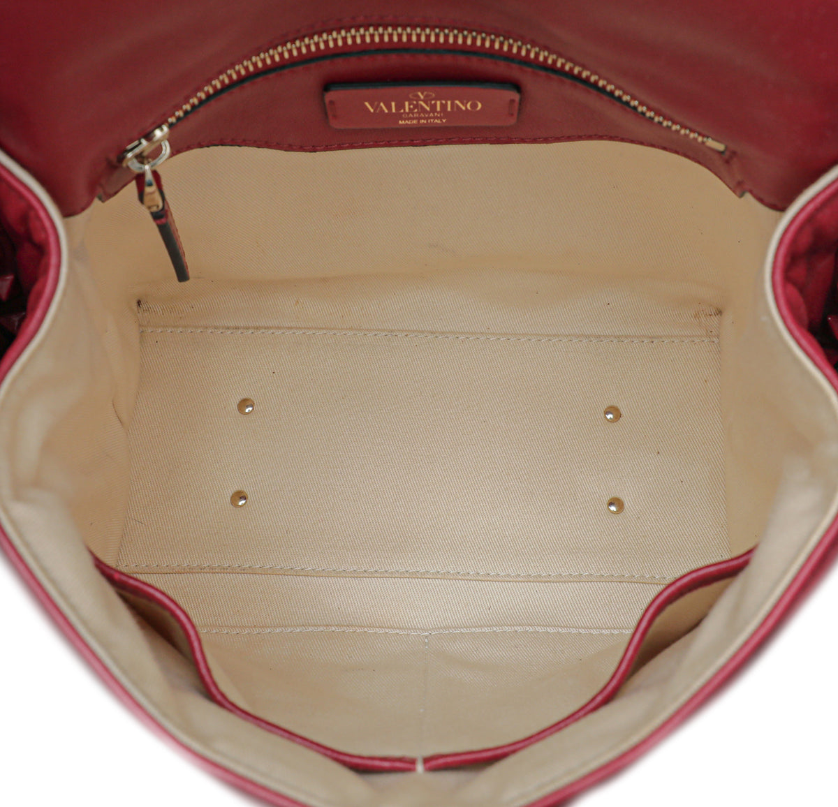 Valentino Garavani Medium Candystud Shoulder Bag in Red