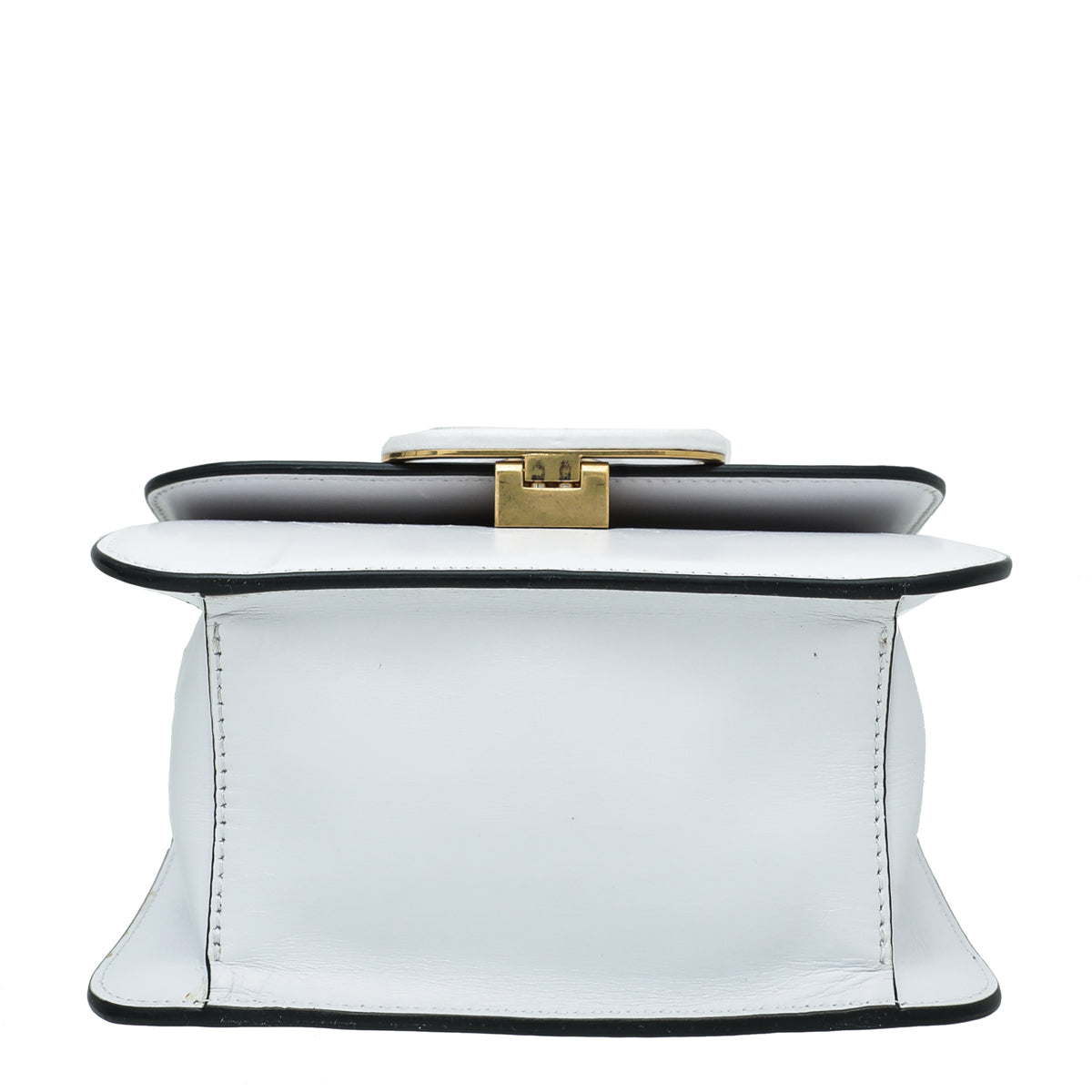 delikat Vag absolutte Valentino White VLOGO Flap Small Bag – The Closet