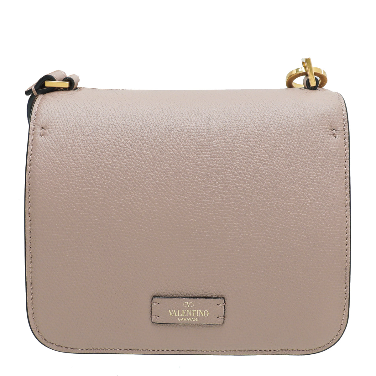 Valentino Poudre VLOGO Small Flap Bag-Valentino-THE CLOSET