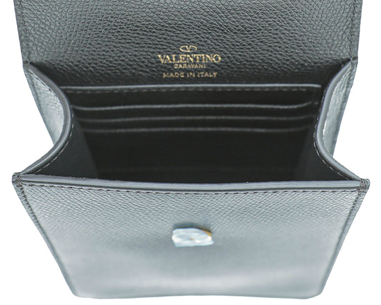 Valentino Black VSling Vertical Pouch