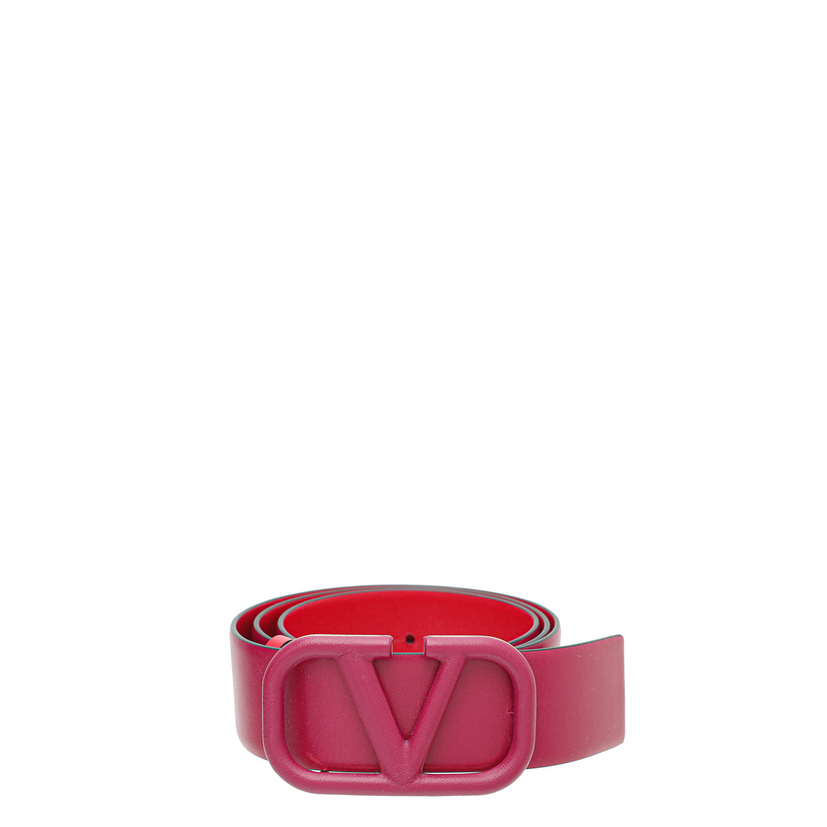 Valentino Reversible Tonal VLogo Buckle 40mm Belt-Valentino-THE CLOSET