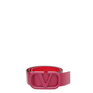 Valentino Reversible Tonal VLogo Buckle 40mm Belt