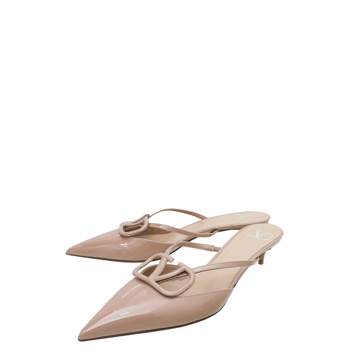 Valentino Nude VLogo 40 Mules 39-Valentino-THE CLOSET