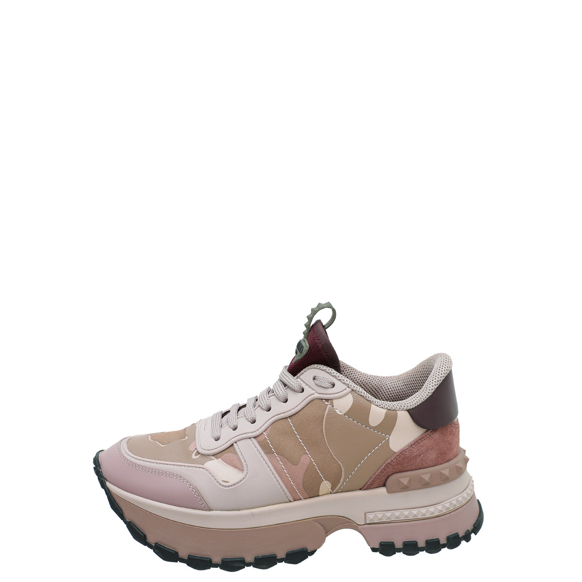 Valentino Bicolor Camo Rockrunner Platform Sneakers – THE CLOSET