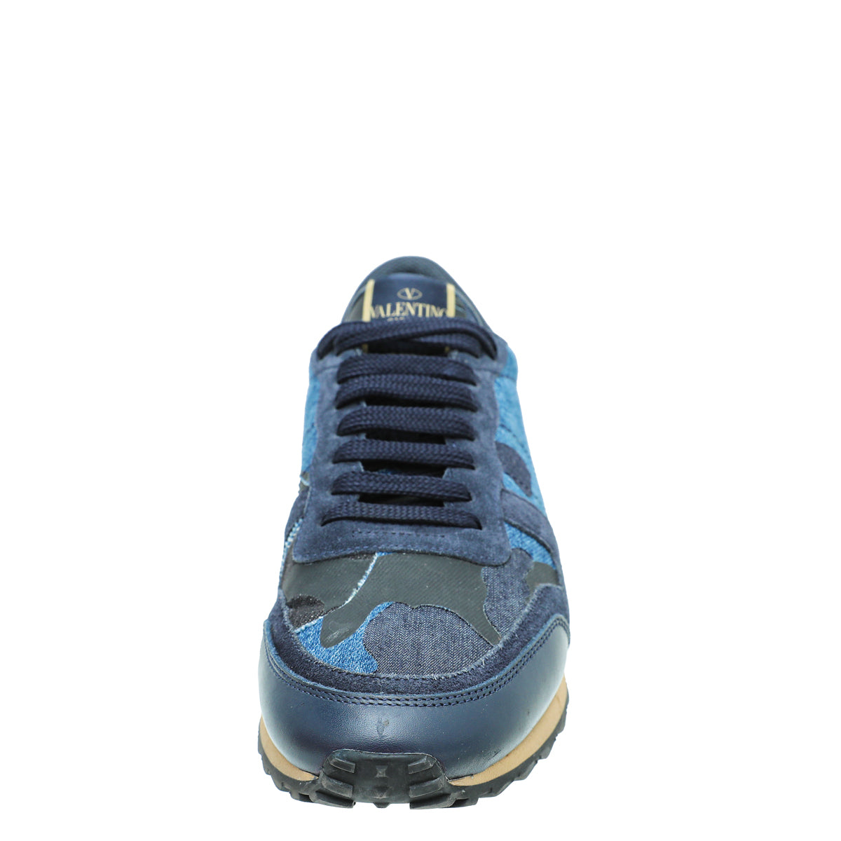 salt straf Forskelle Valentino Blue Multicolor Camouflage Rockrunner Sneakers 41 – The Closet