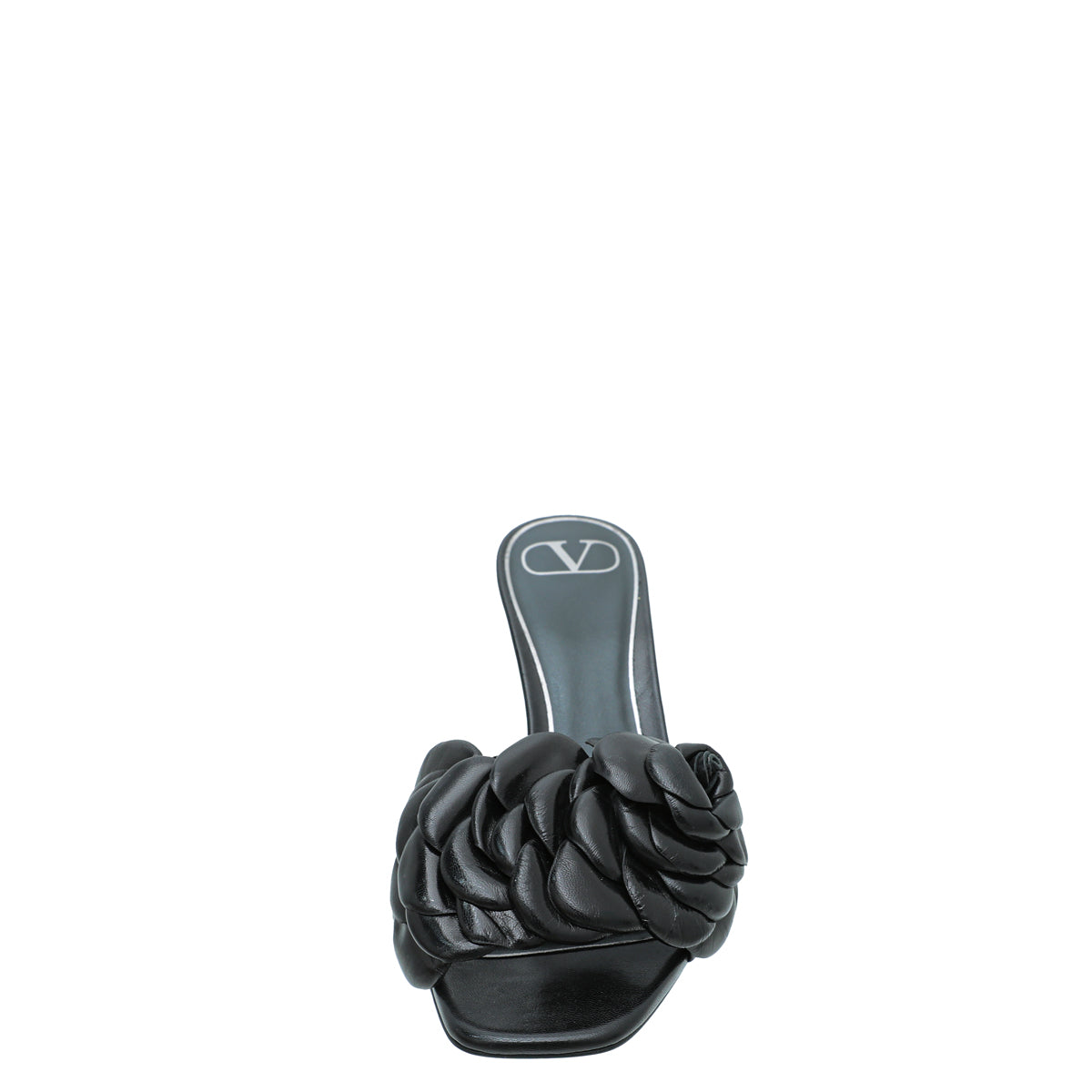 Valentino Black Atelier 03 Rose Mules 38-Valentino-THE CLOSET