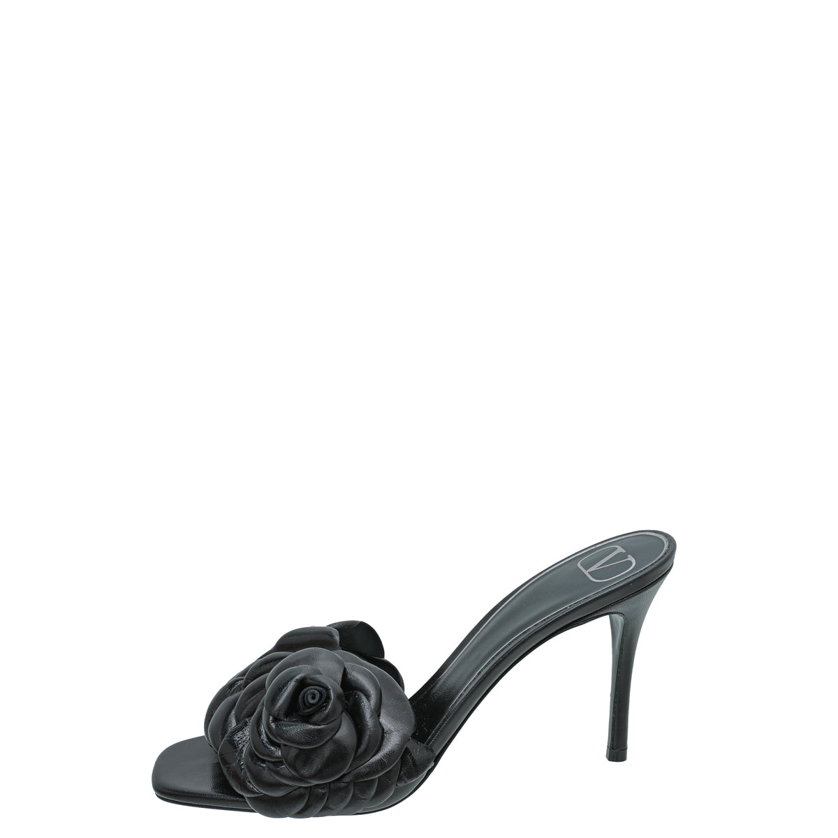 Valentino Black Atelier 03 Rose Mules 38