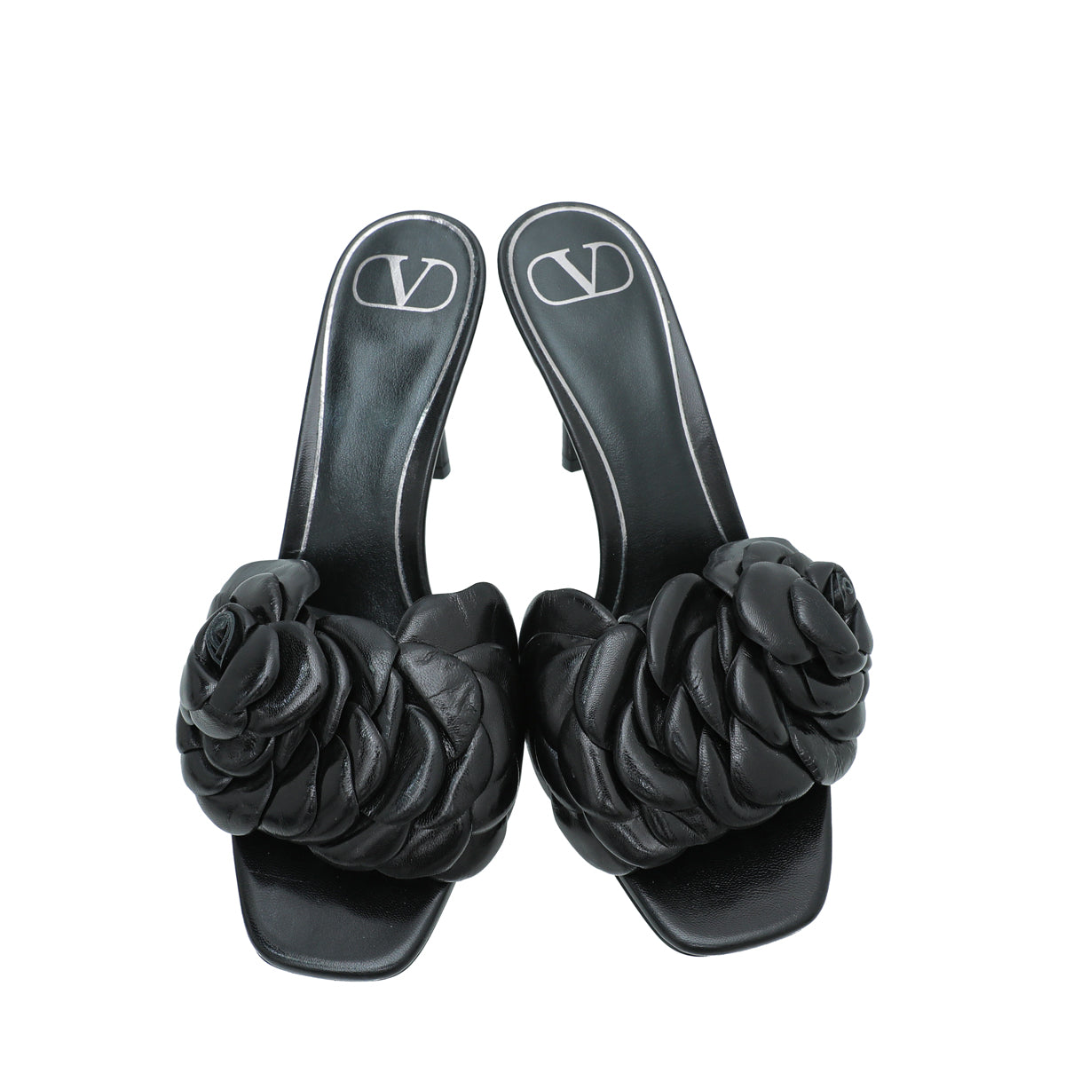 Valentino Black Atelier 03 Rose Mules 38