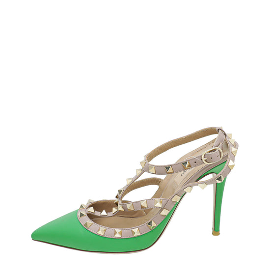 Valentino best sale rockstud green