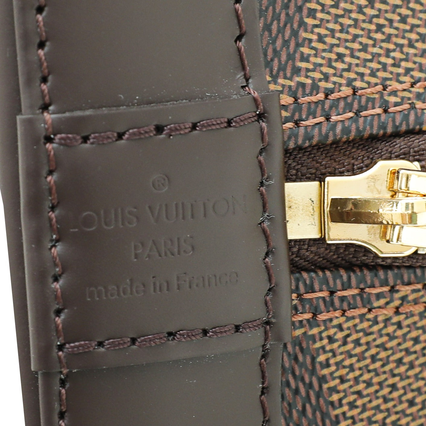 Louis Vuitton Ebene Alma PM Bag