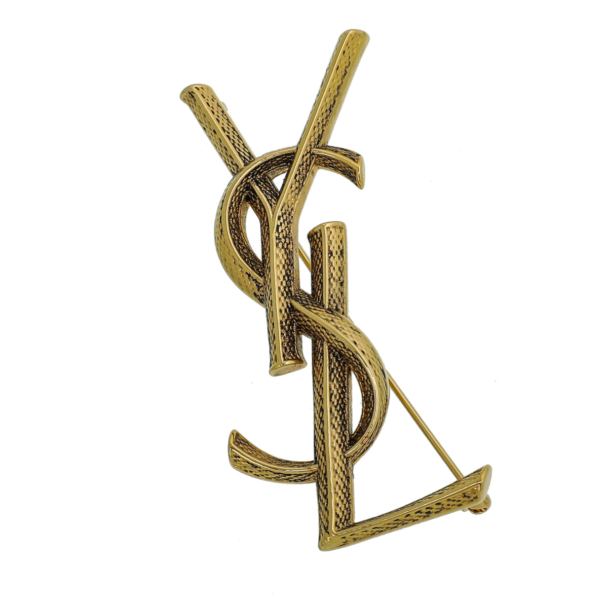YSL Opyum Snake Metal Brooch-YSL-THE CLOSET