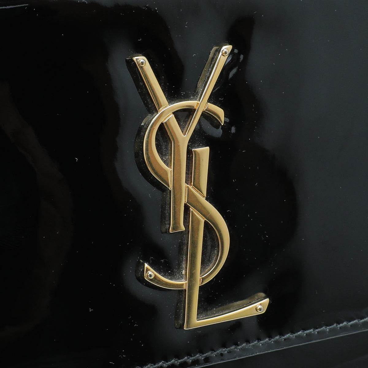 Ysl Monogram Pattern YSL Black Monogram Classic Clutch – THE CLOSET