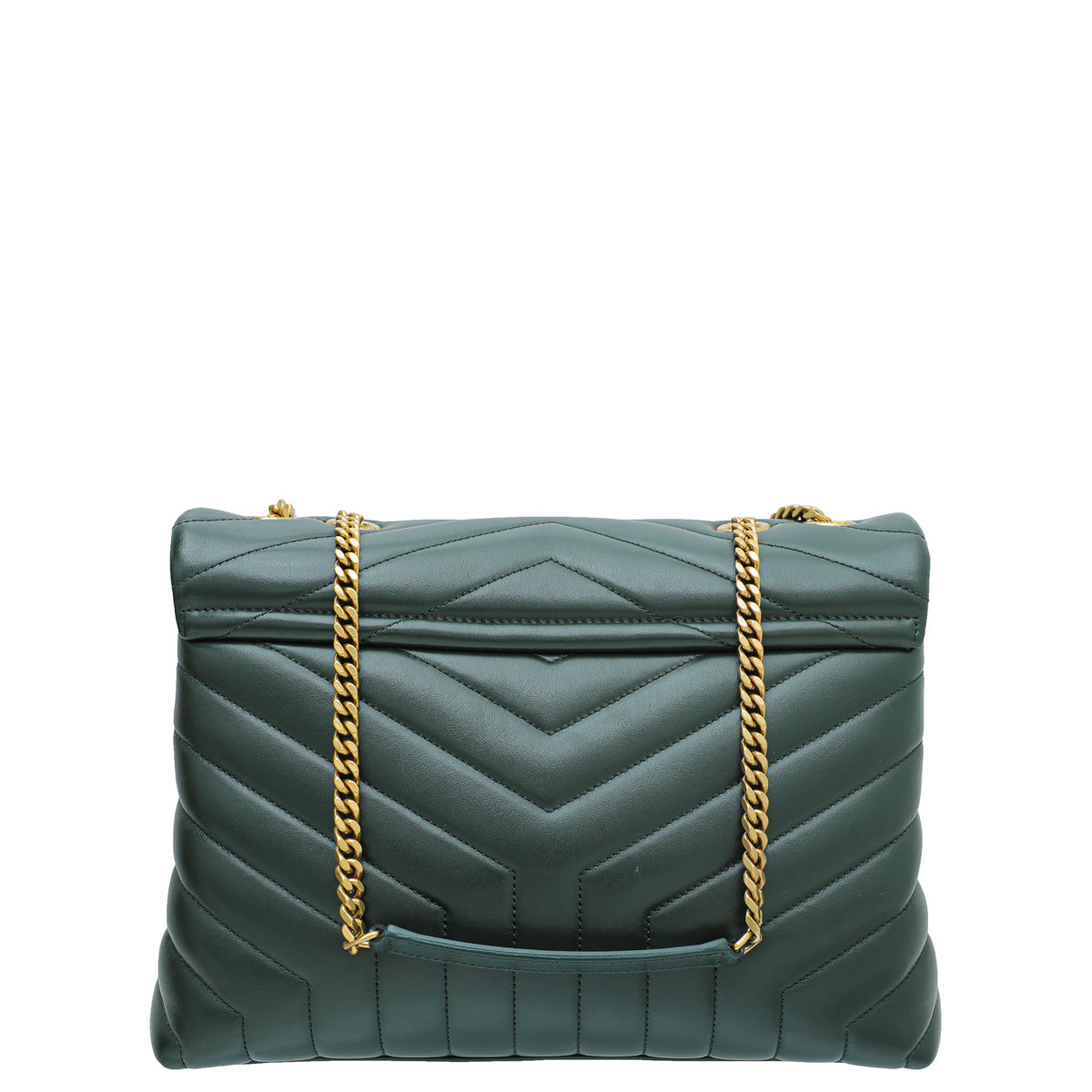 YSL Vert Fonce LouLou Medium Bag-YSL-THE CLOSET