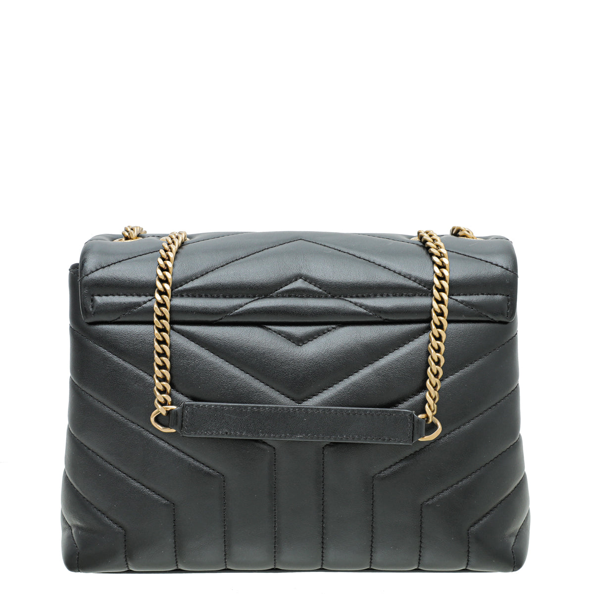 YSL Black Loulou Small Flap Bag-YSL-THE CLOSET