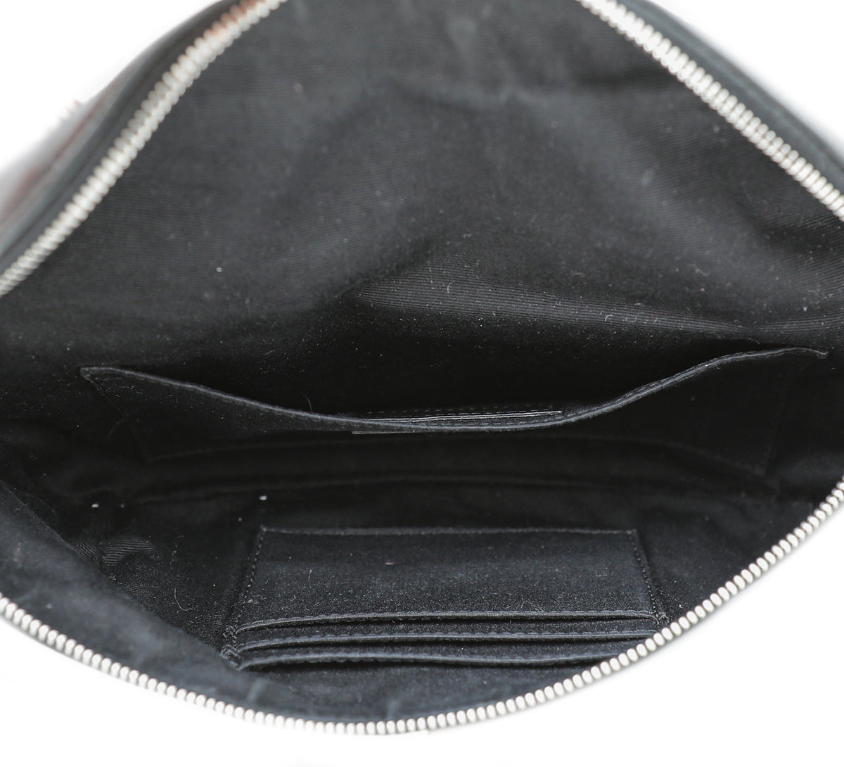 YSL Black Monogram Crystal Embellished Belt Bag