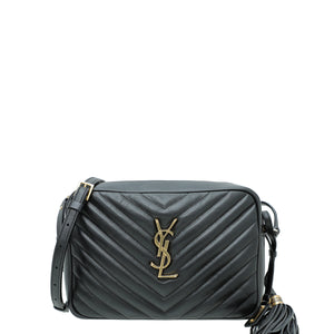 ysl black monogram camera bag bage