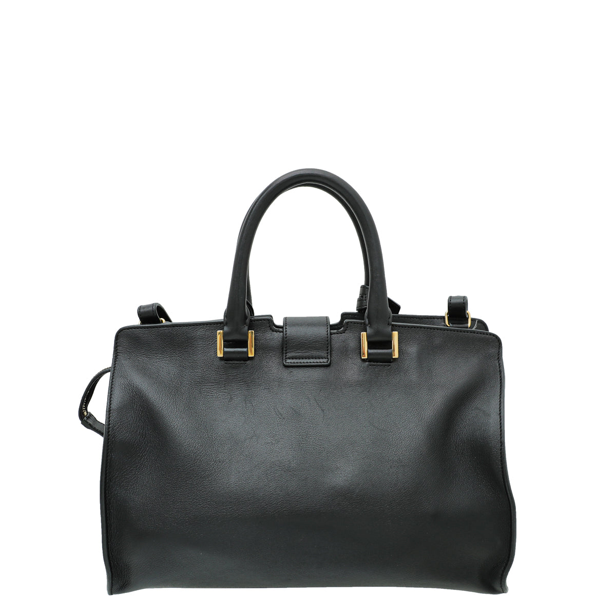YSL Black Classic Y Cabas Small Tote Bag-YSL-THE CLOSET