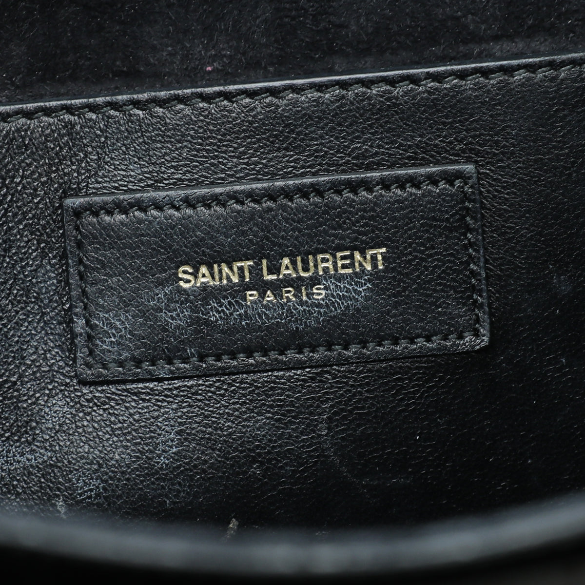 YSL Black Kate Clutch