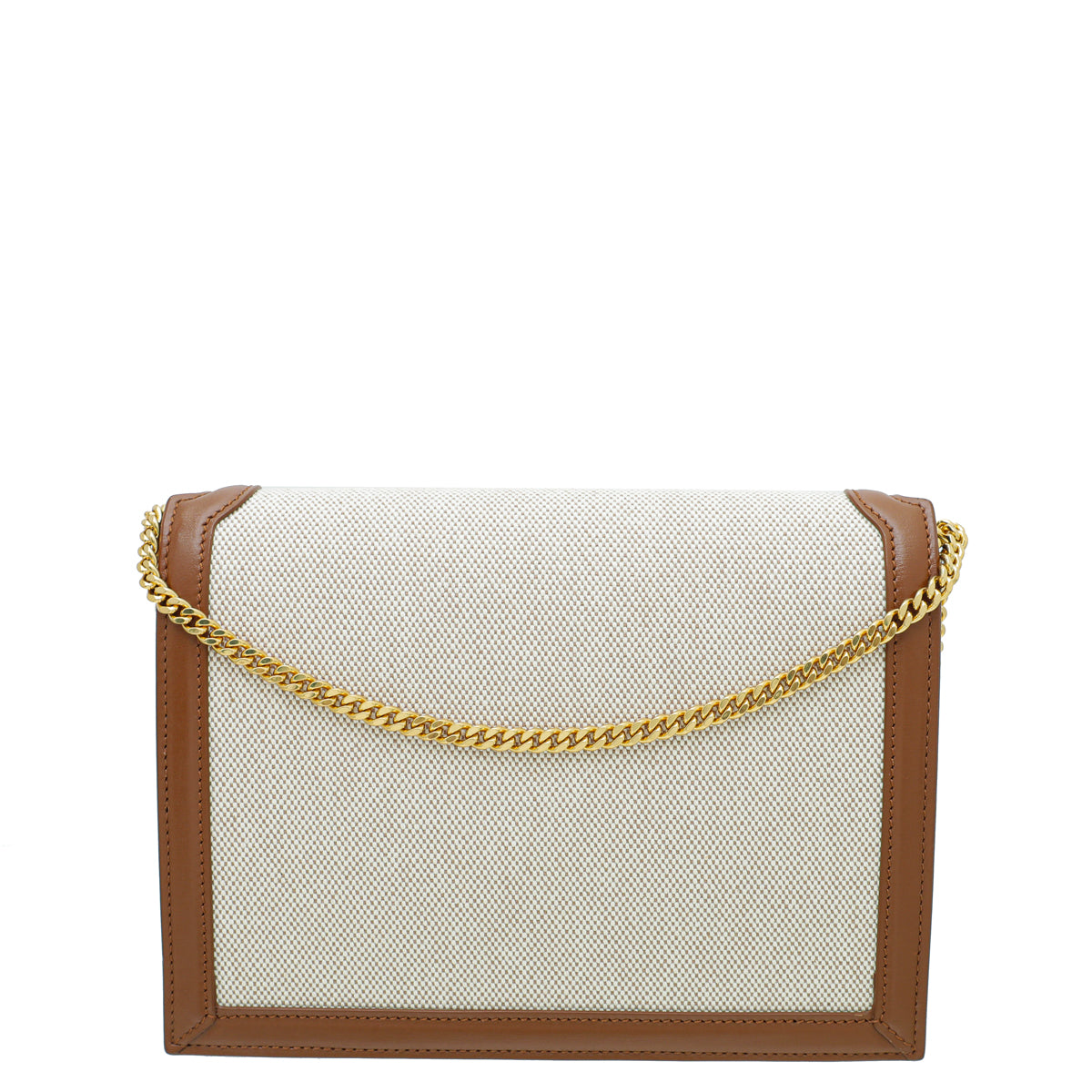 YSL Bicolor Cassandra Monogram Clasp Medium Flap Bag-YSL-THE CLOSET