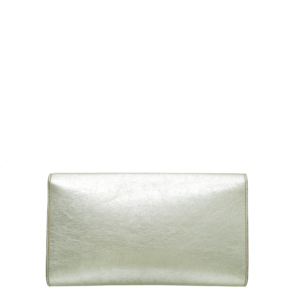 YSL Metallic Gold Belle De Jour Clutch-YSL-THE CLOSET