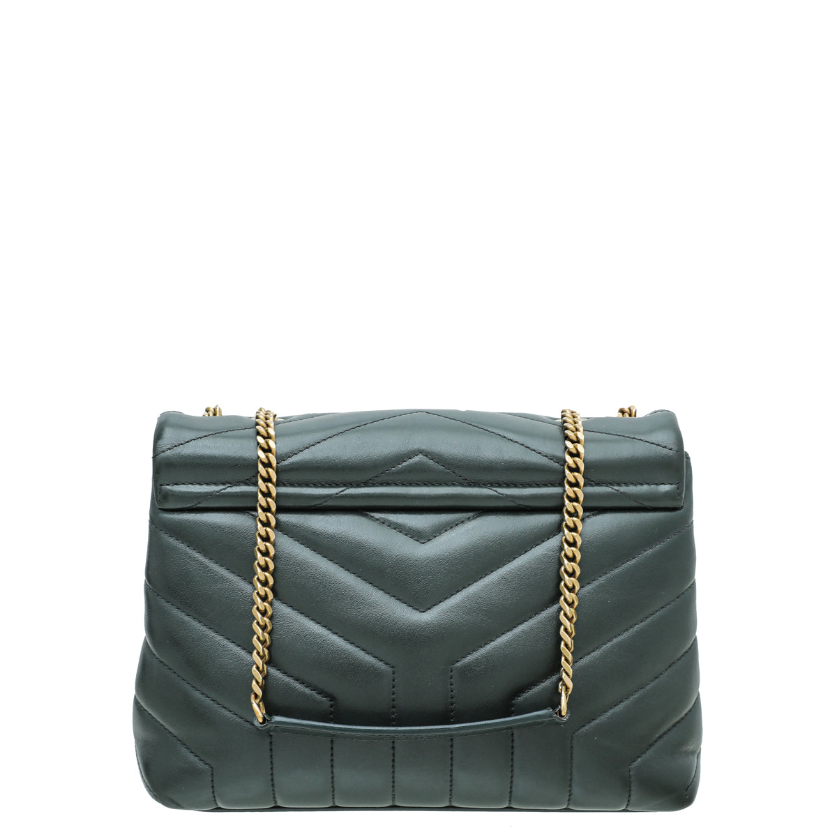 YSL Forest Green Loulou Small Bag-YSL-THE CLOSET