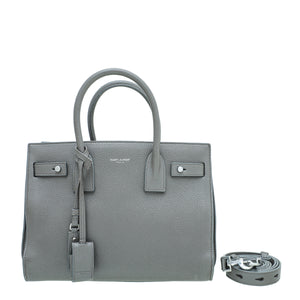 ysl gray sac de jour souple bage bage