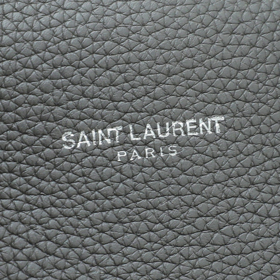 YSL Grey Sac De Jour Souple Baby Bag