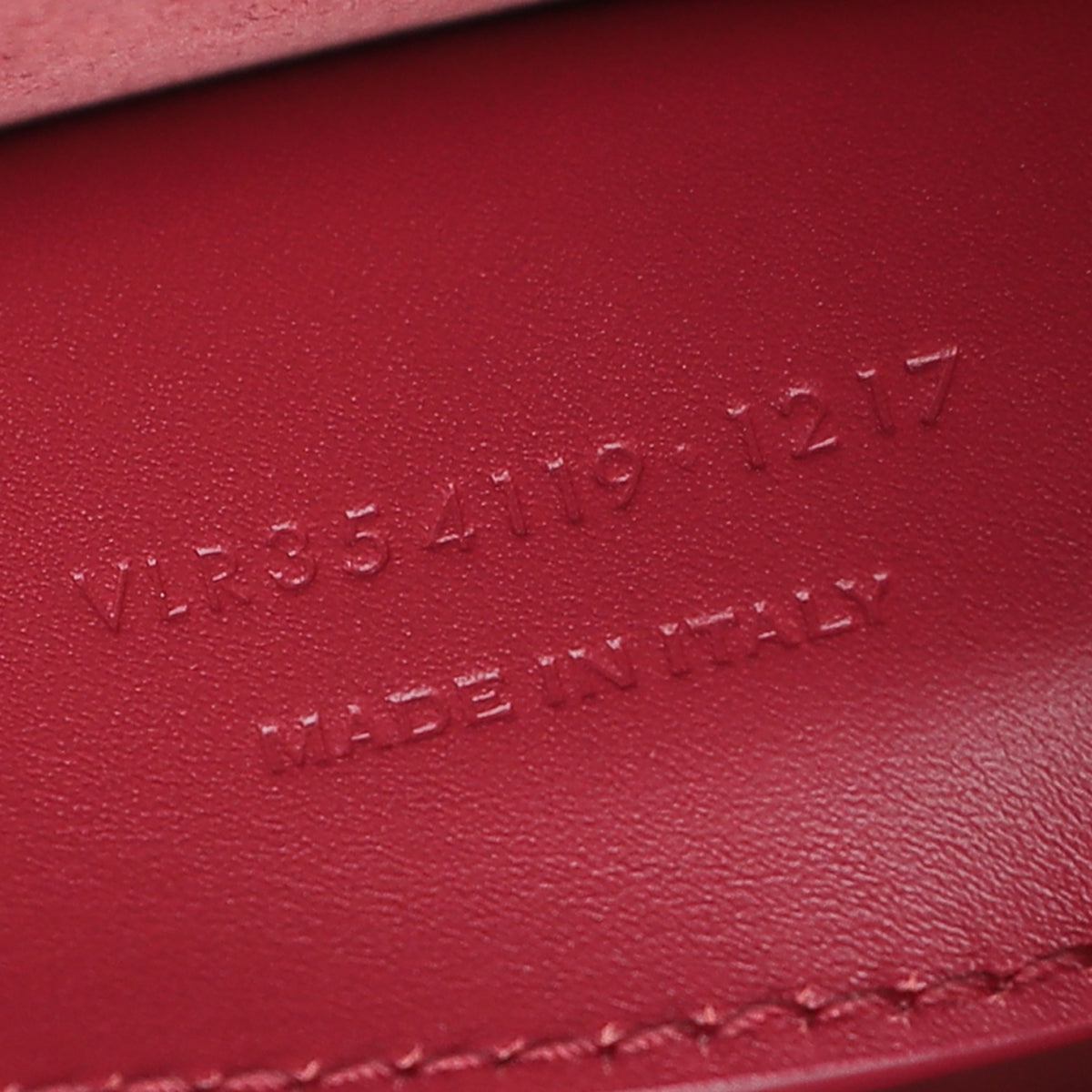 YSL Red Kate Tassel Medium Chain Bag