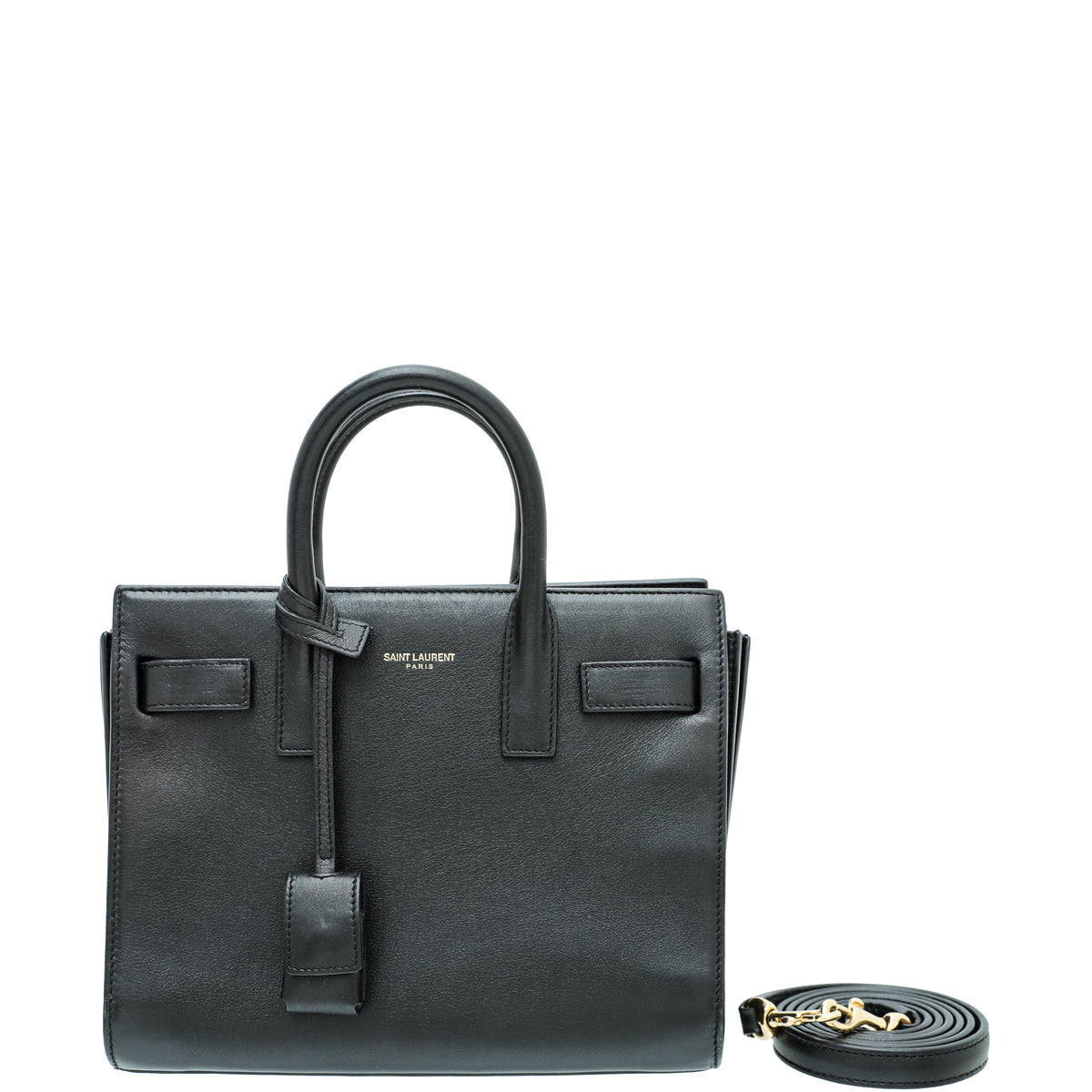 YSL Black Nano Sac De Jour Bag-YSL-THE CLOSET