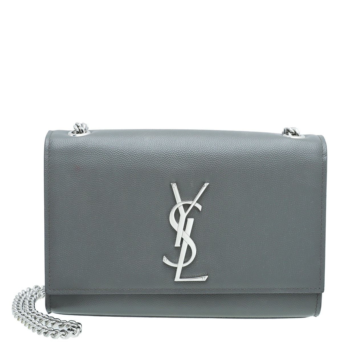YSL Grey Monogram Kate Small Bag-YSL-THE CLOSET