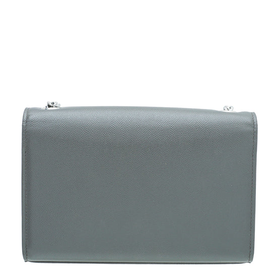 YSL Grey Monogram Kate Small Bag