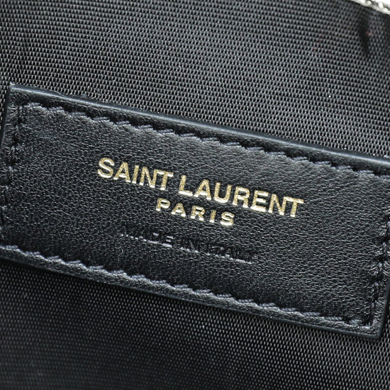 ✨Auth SAINT LAURENT Cassandre Envelope Chain Wallet Bag Metallic Champagne