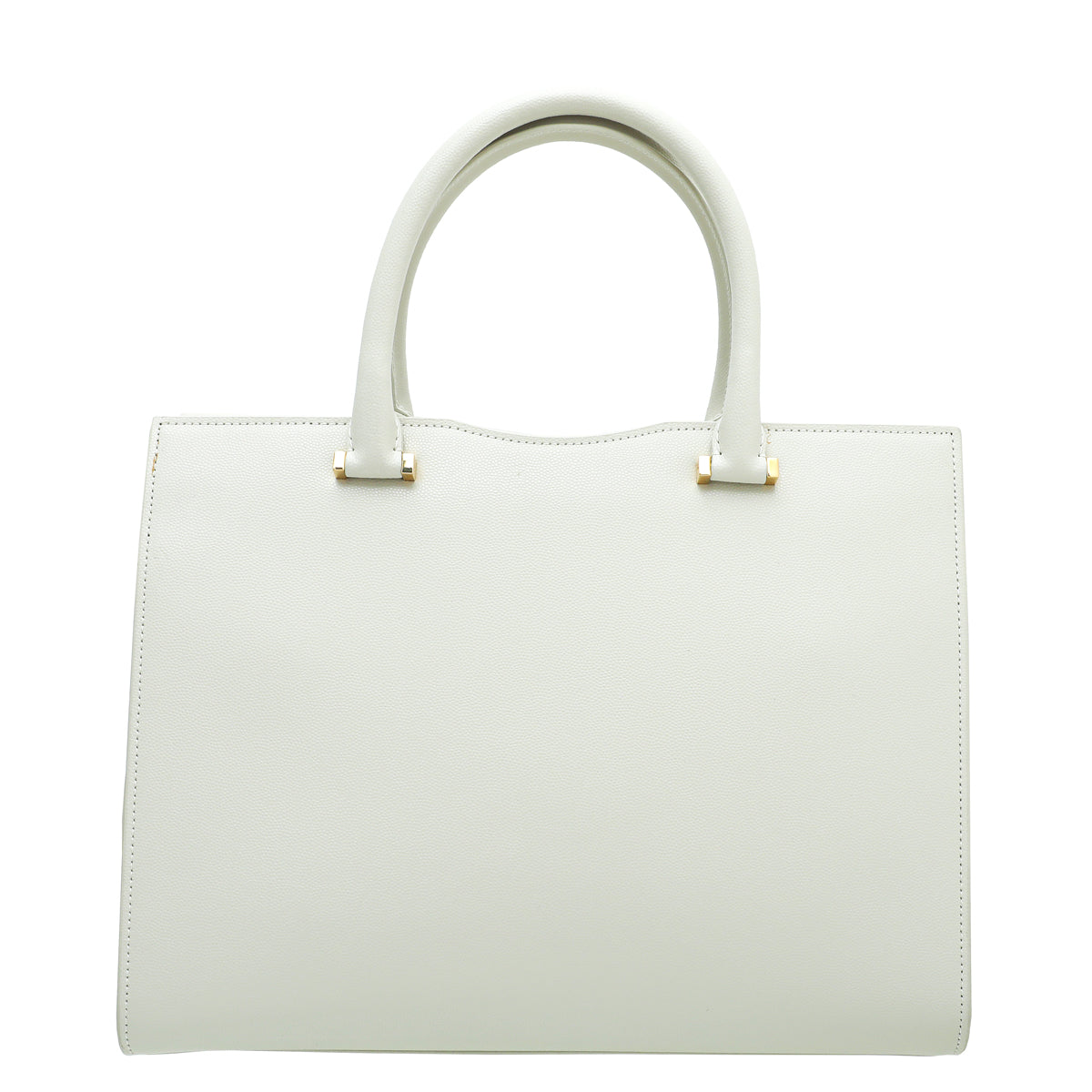 YSL Vintage Blanc Uptown Medium Tote Large Bag-YSL-THE CLOSET