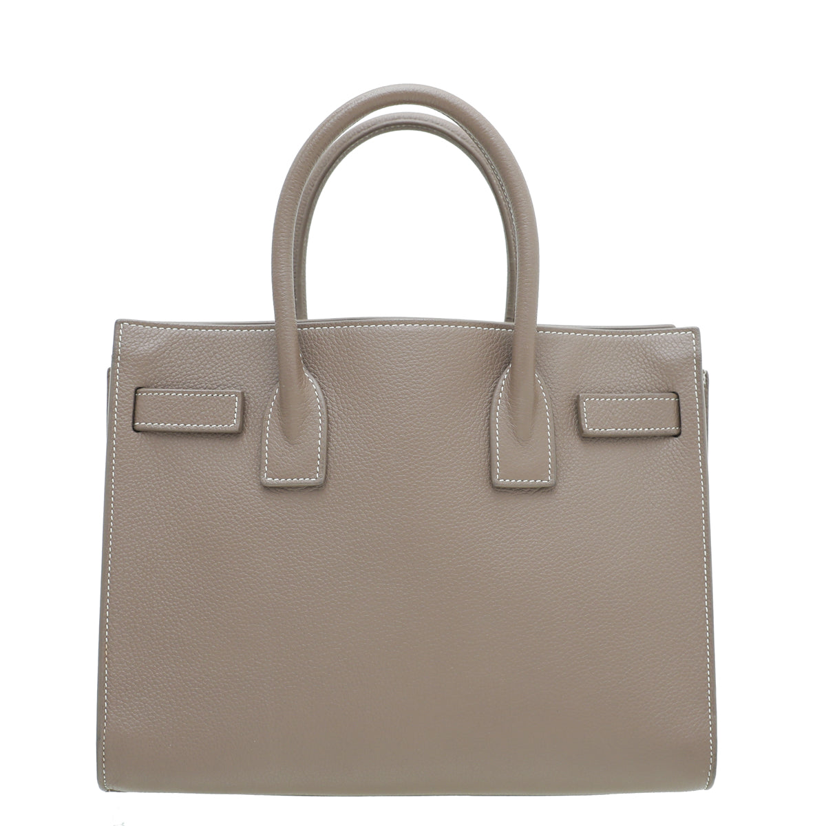 YSL Etoupe Sac De Jour Topstitch Bag-YSL-THE CLOSET