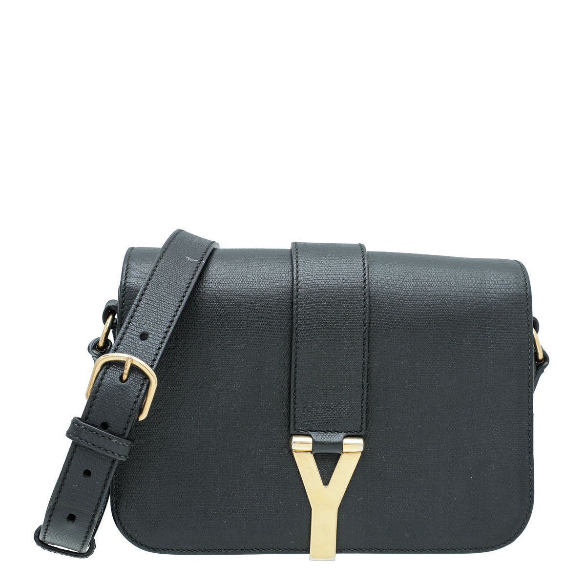 YSL Black Chyc Flap Bag-YSL-THE CLOSET