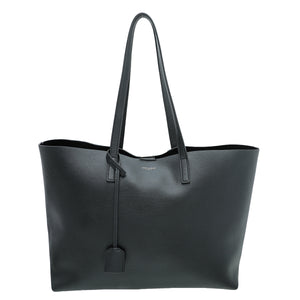 ysl black e/w حقيبة تسوق مرن