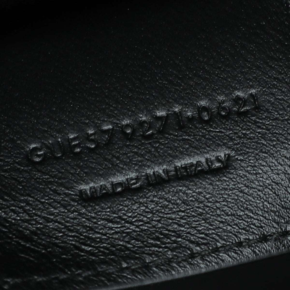 YSL Black Manhattan Shiny Croc Embossed Medium Shoulder Bag