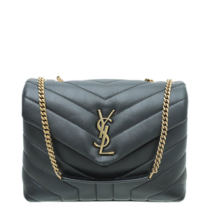 ysl black loulou حقيبة سلسلة صغيرة