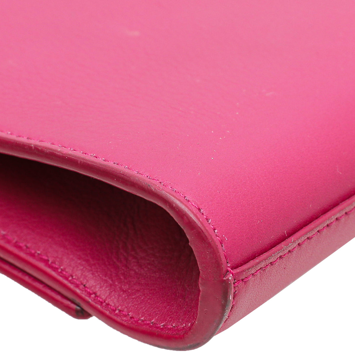 YSL Fuchsia Y-Ligne Clutch