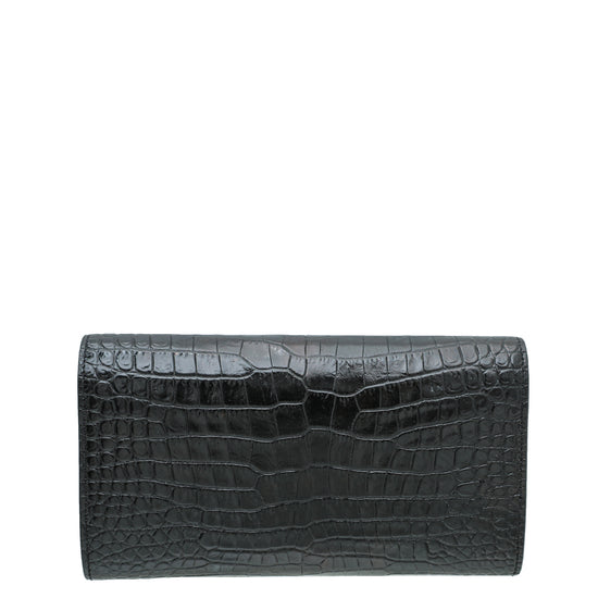 Ysl crocodile online wallet